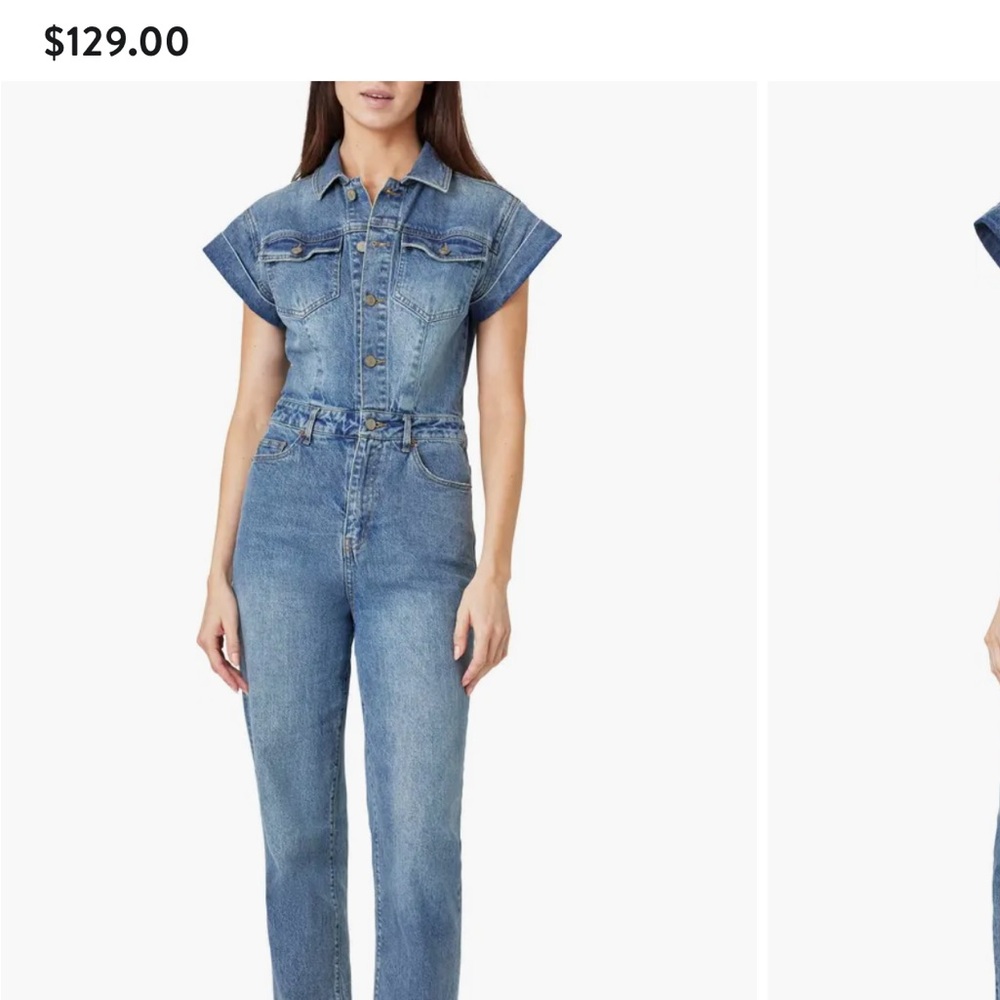 Habitual Denim Jumpsuit, Size 6